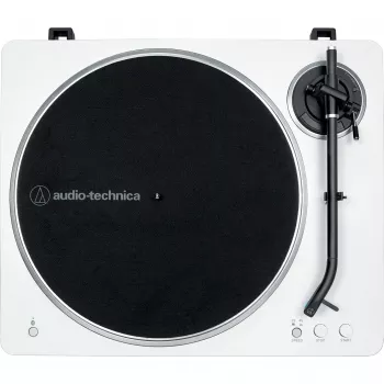 Rihmajamiga helipleier Audio-Technica AT-LP70XBT hõbevalge täisautomaatne