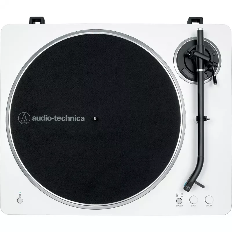 Rihmajamiga helipleier Audio-Technica AT-LP70XBT hõbevalge täisautomaatne