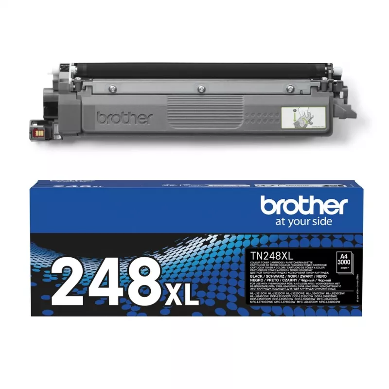 Toonerikassett Brother TN248XLBK 3000 lehekülge Must