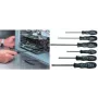 ESD-tööriist C.K Tools T4741S-ESD — antistaatiline täppiskruvikeeraja, must/kollane