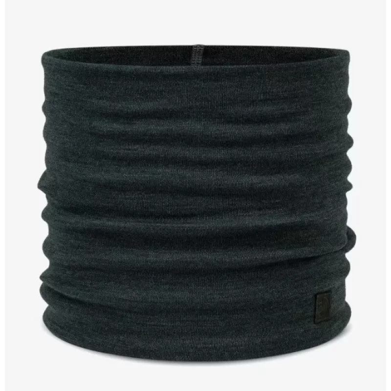 Kaelasoojendaja Buff Merino Heavyweight Solid Forest – Buff merino heavyweight kaelasoojendaja, õmblusteta, unisex, tumeroheline