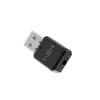 Bluetooth-audiovastuvõtja FIXED FIXSIG-BK — must, juhtmevaba heliedastuse adapter 3,5 mm väljundiga