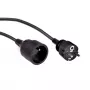 Toitepikenduskaabel LOGON PSPC02 — 2 m kaabel, 1 vahelduvvoolupistikupesa, must