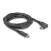 DeLOCK USB-kaabel USB USB-C isane USB USB-C isasele nurga all 2 m 5 Gbps 4K PD 60 W