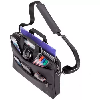 Messenger case Rivacase 8630 39,6 cm (15,6 tolli) Must