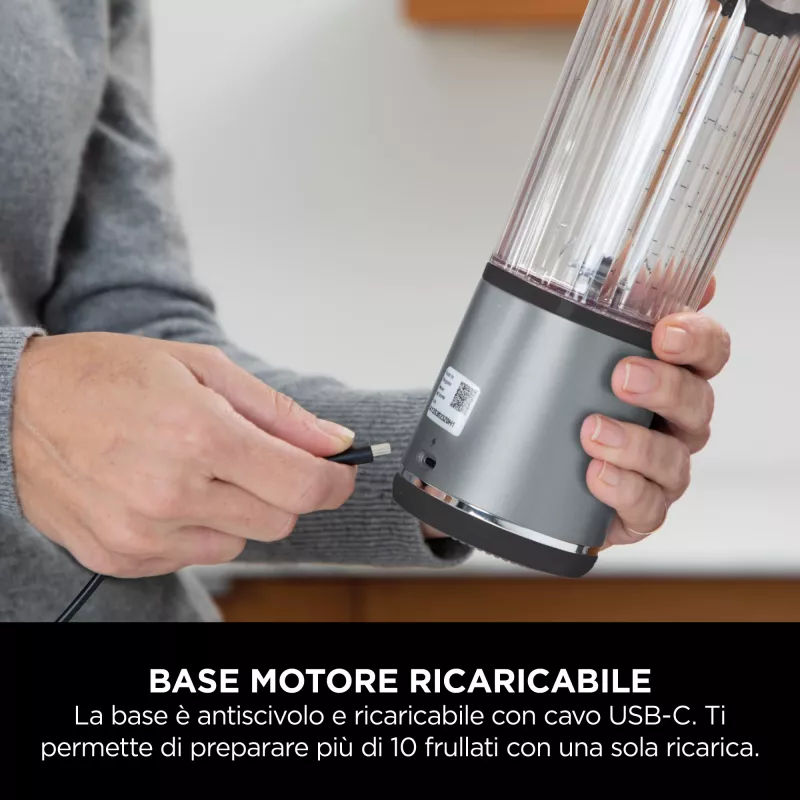 Spordiblender Ninja Blast BC151EUNV — 0,53 L kann, 14,4 W, akutoitega, sinine