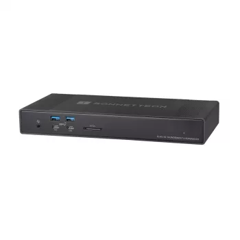 Sonnet Echo 20 Thunderbolt 4 SuperDock Juhtmega Must 100W toiteedastus 2500 Mbit/s