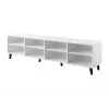 TV-kapp cama meble BARI 200x42x52 valge matt — 200×42×52 cm