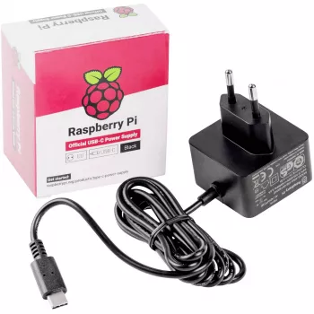 Toiteadapter Raspberry SC1408 (mudel RPI5NT5AB) – ühilduv Raspberry Pi seadmetega