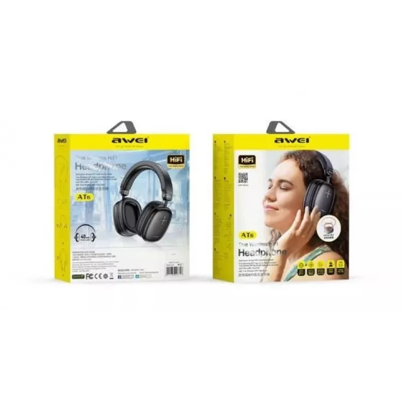 Kõrvaklapid Awei AT6 Bluetooth On-Ear