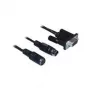 RS232 mobiiltelefonikaabel Navilock 61265 must