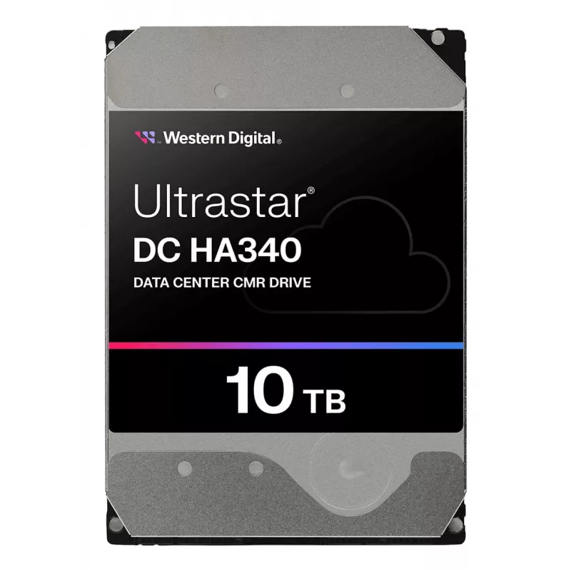 Sisemine kõvaketas Western Digital 10TB 3.5 tolli Serial ATA Ultrastar DC HA340