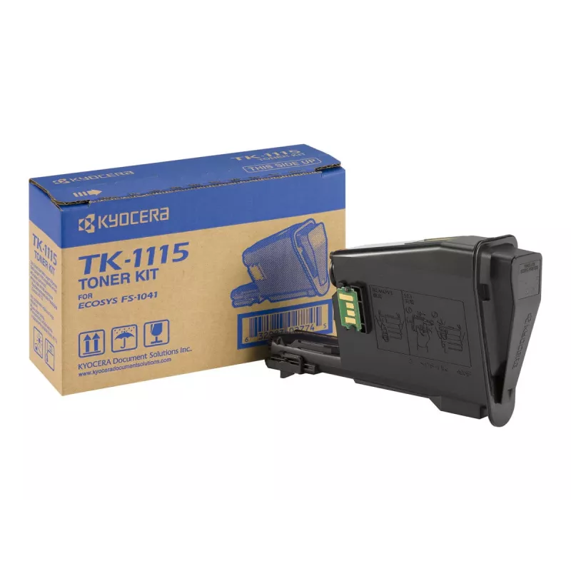 KYOCERA TK-1115 toonerikassett 1 tk Originaal Must
