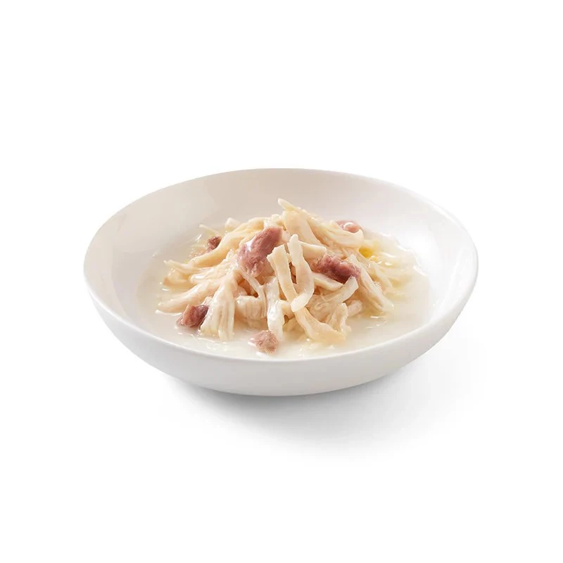 SCHESIR Kana-filee pardiga puljongis - märg kassitoit - 6x50g