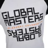 Global Masters T-särk GM Text - Valge (S)
