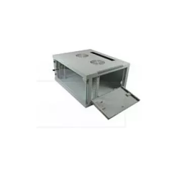 Rack cabinet ALLNET ALL-SMQ5409GRAU 9U freestanding rack, 50 kg capacity, key lock, hall