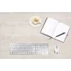Klaviatuur CHERRY KC 6000 õhuke Universaalne USB QWERTZ Saksa Hõbedane