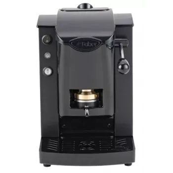 Pod coffee machine FABER Slot Plast Semi-auto 1.3 L water tank, 500 W, Must, 1-cup