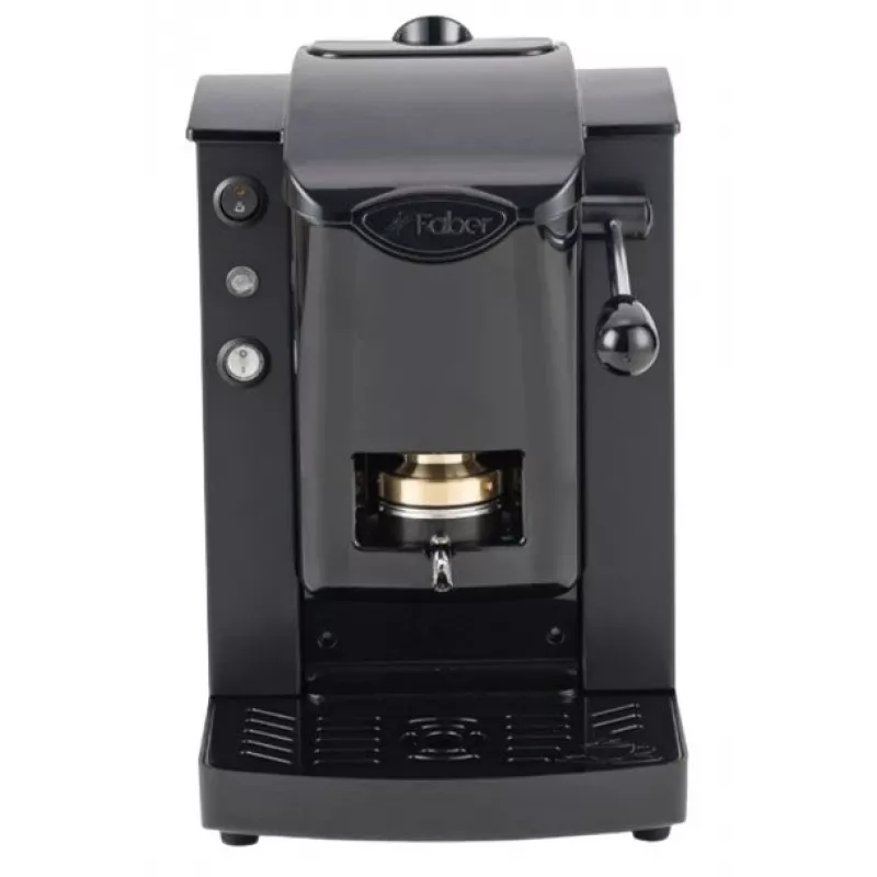 Pod coffee machine FABER Slot Plast Semi-auto 1.3 L water tank, 500 W, Must, 1-cup