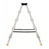 Kokkulapitav redel Krause 120410, alumiinium, 6 astet, laius 480 mm, max kõrgus 105 cm