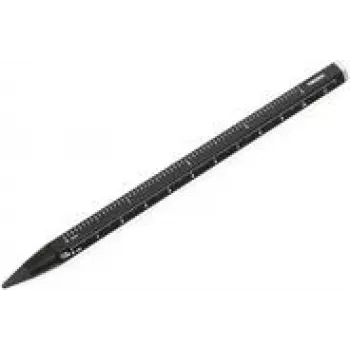 Mehaaniline pliiats TROIKA PEN20/BK must alumiinium 4 tk