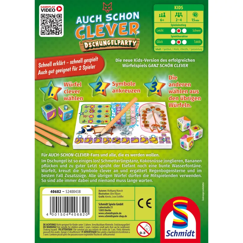 Auch schon clever - Džunglipidu, lauamäng