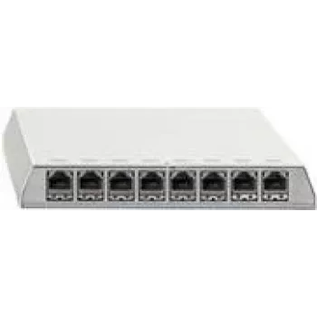 Patch-paneel Rutenbeck PP-Cat.6A iso-8 Ap rw varjestatud 8x RJ-45