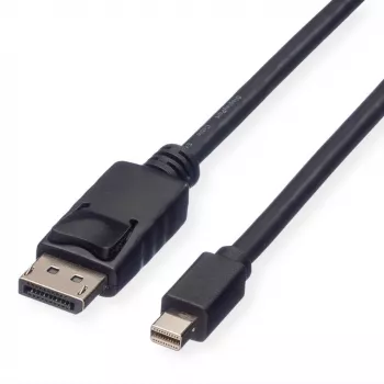 ROLINE 11445634 DisplayPort Mini DisplayPort 1m kaabel Must
