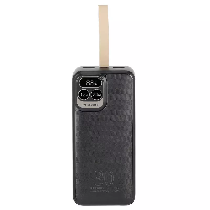 Rivacase VA2585 akupank 30000 mAh 20W, must