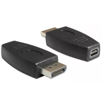 DeLOCK - DisplayPort-adapter - DisplayPort (M) Mini DisplayPortile (W) - Must