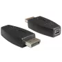 DeLOCK - DisplayPort-adapter - DisplayPort (M) Mini DisplayPortile (W) - Must