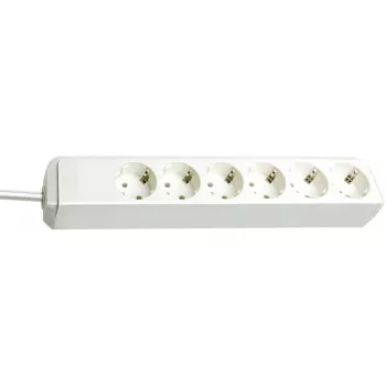 brennenstuhl Pistikupesaplokk Eco-Line, 6-kohaline, valge (1159420015)
