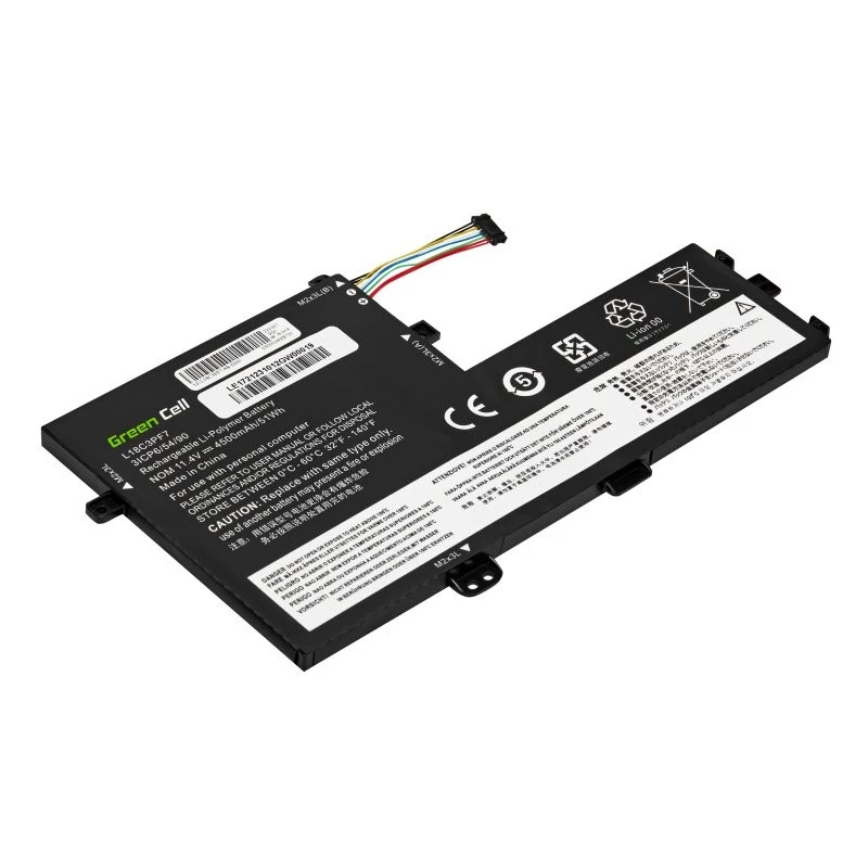 Aku roheline Cell LE172 Liitium-Polümeer 4500 mAh Lenovo IdeaPad C340 / S340 seeriale