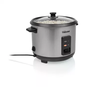 Riisikeetja Tristar RK-6147 — 1,5 L, 500 W, Must/Hõbedane