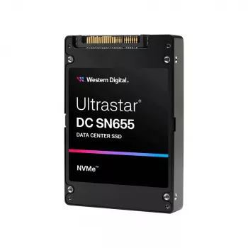 SSD-ketas WESTERN DIGITAL Ultrastar DC SN655 7.68TB and3 PCIe TLC ISE Dual Port