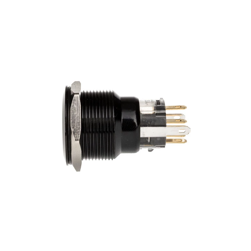 DimasTech vandaalikindel surunupp 22 mm Mustline Dot RGB PD223