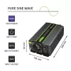 Qoltec Monolith toiteadapter/inverter Auto 600 W must