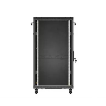 Rack-kapp LANBERG FF01-6222-12B 22U 600x1200 mm must klaasist esi- ja tagauksed