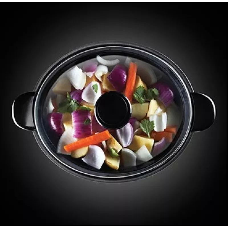 Russell Hobbs 22740-56 aeglane pliit 3,5 L Must, Hõbedane