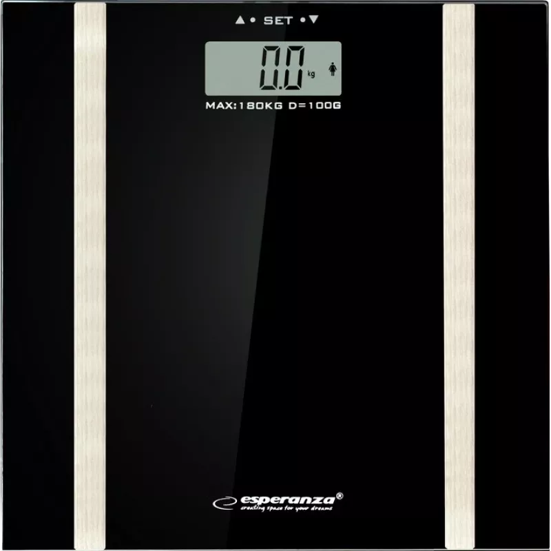 Isiklik vannitoakaal Esperanza EBS018K - elektrooniline, 180 kg, must