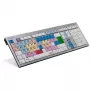 Klaviatuur Logickeyboard Avid Media Composer QWERTZ Saksa Alumiinium