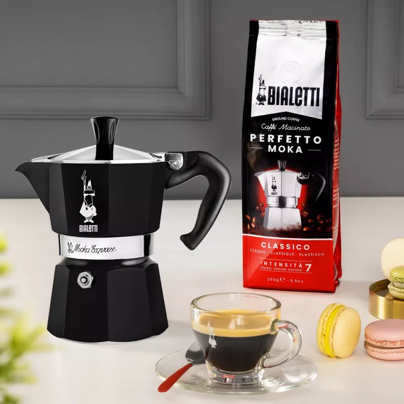 Bialetti Moka Express Moka pot Must