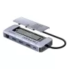 UNITEK AKTIIVNE JAOTUR USB-C 10GBPS,M.2,HDMI, PD 100W