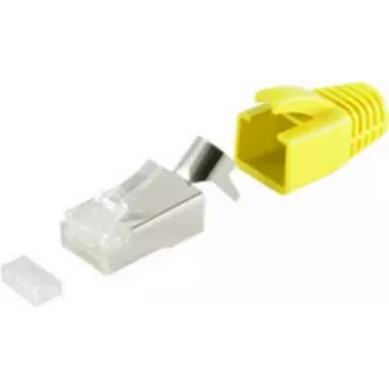 Juhtmepistik RJ45 ShiverPeaks BS72067-Y kollane