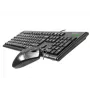A4Tech KM-72620D - klaviatuuri ja hiire komplekt - USB - US - must