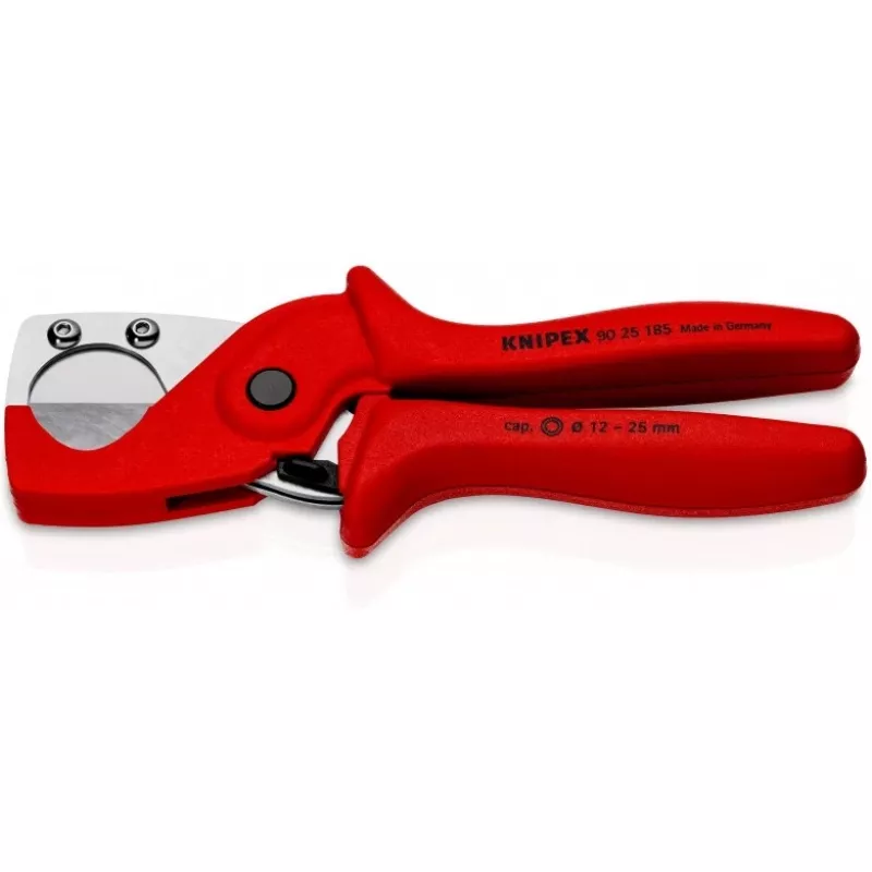 Knipex 90 25 185 - Torulõikur - Teras - Plastik - Punane - 1,2 cm - 18,5 cm (90 25 185)