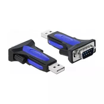 Jadakaabel DeLOCK 66280 USB Type-A DB-9 0,8 m must