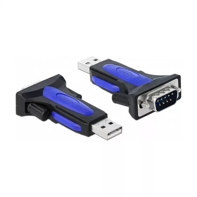 Jadakaabel DeLOCK 66280 USB Type-A DB-9 0,8 m must