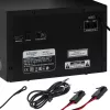 Mini Hi‑Fi stereosüsteem Adler AD 1917 — Bluetooth V5.3, CD/USB/MP3, 2×25W RMS, FM-tuuner, 4‑ribaline ekvalaiser, AUX, must