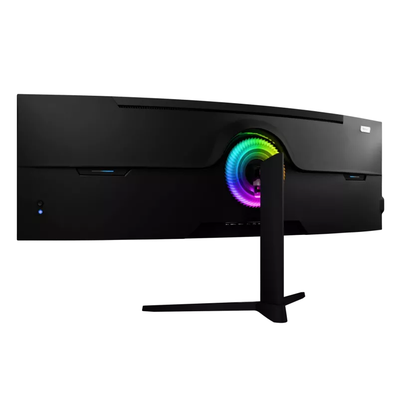 49-tolline kumer LED-kuvar Arozzi Nova — 5120 x 1440 Dual QHD, VA-paneel, 4 ms, USB-jaotur, VESA